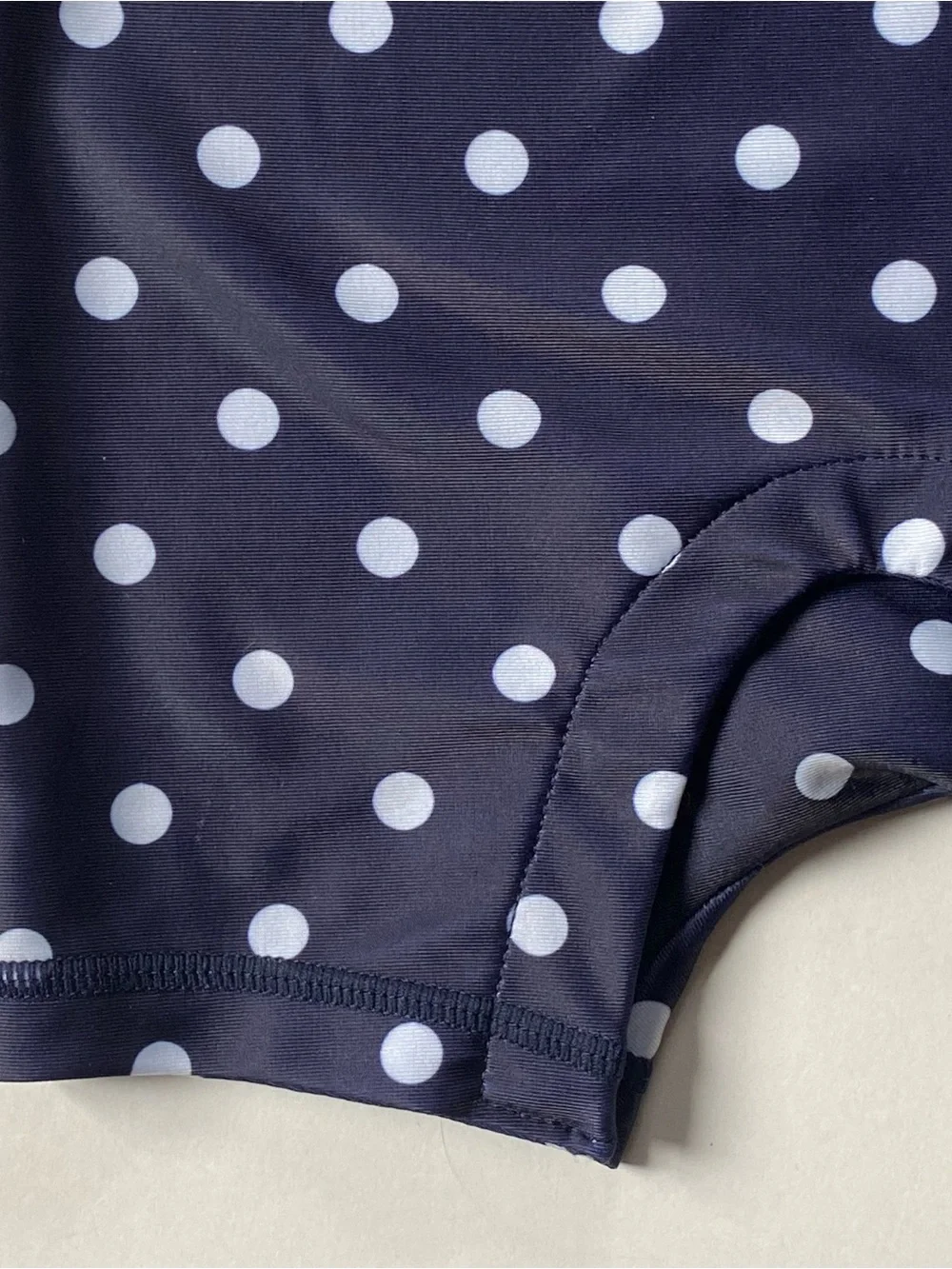Gap Rashguard Swimsuit 12 18 Months One Piece Polka Dots Long Sleeve Girls EUC